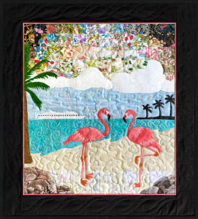 Flamingo Island Quilt Kit