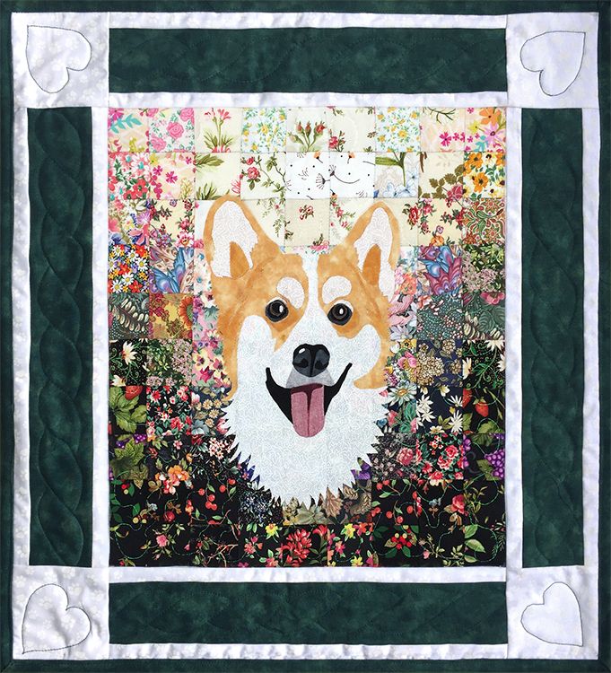 “Rachel’s Dog Kennel” Block #13: Corgi "Winston"