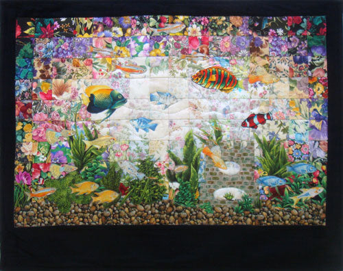 “Aquarium” Watercolor Quilt Kit