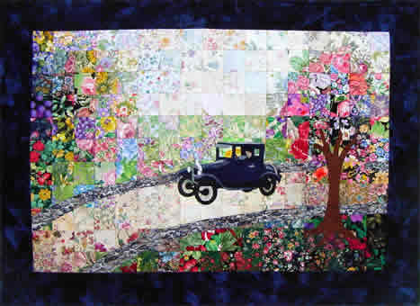 “Model T” Watercolor Quilt Kit