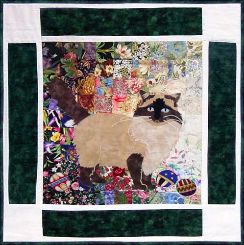 “Rachel’s Cat Garden” Block #4: Ragdoll “Rocky”