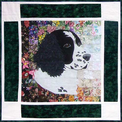 “Rachel’s Dog Kennel” Block #7: English Springer Spaniel “Gabby”