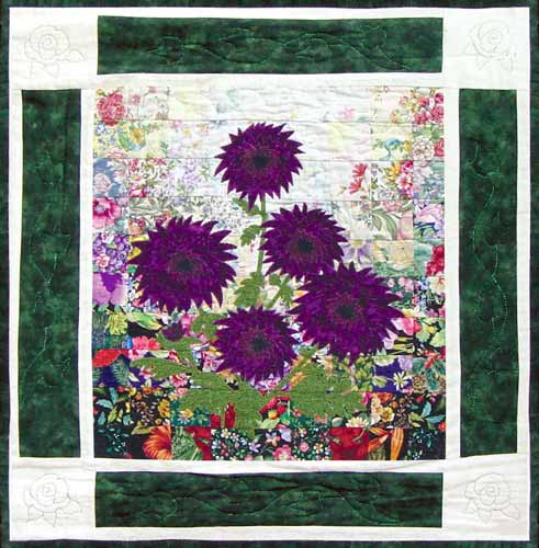 “Rachel’s Flower Garden” Block #11: Chrysanthemum