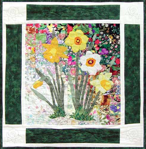 “Rachel’s Flower Garden” Block #3: Daffodil