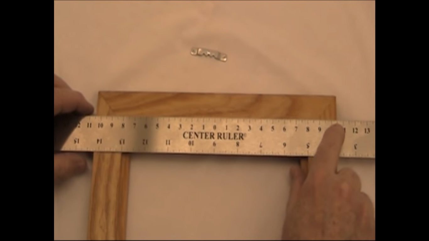 Load video: How to Use a Center Ruler