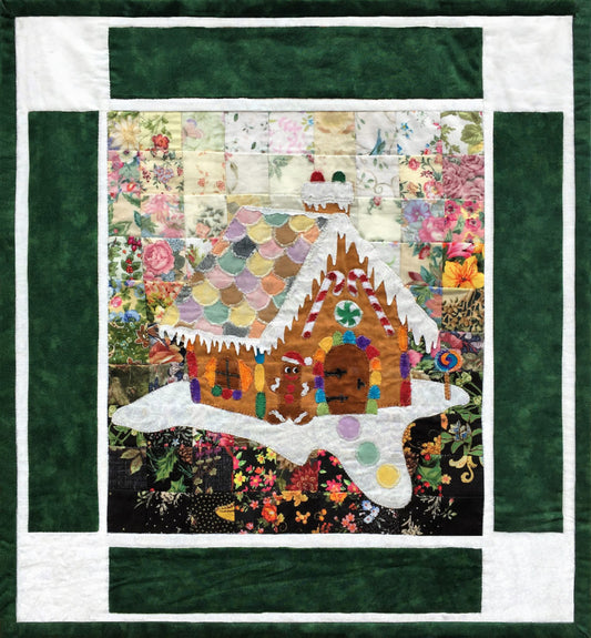 “Rachel’s Christmas Cards” Block #11 The Gingerbread House