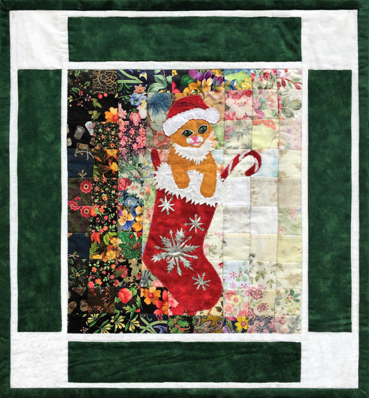 “Rachel’s Christmas Cards” Block #7 Christmas Stocking