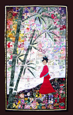 “Whispering Bamboo” Watercolor Quilt Kit
