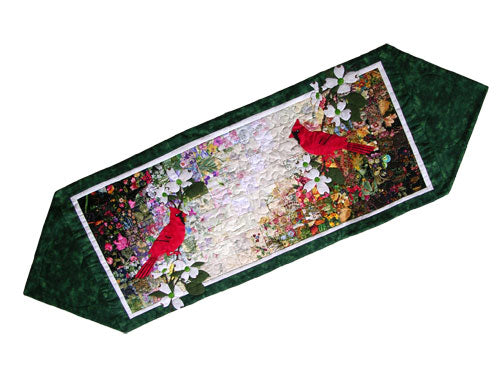 “Cardinal” Watercolor Table Runner Kit