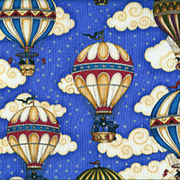 Hot Air Balloons Fabric
