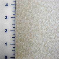 White on Natural Fabric