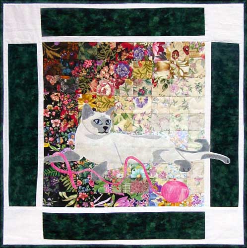 “Rachel’s Cat Garden” Block #7: Tonkinese “Kitty”
