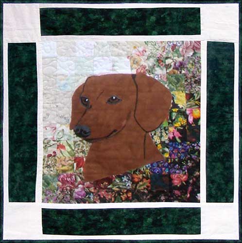 “Rachel’s Dog Kennel” Block #12: Daschund “Toby”